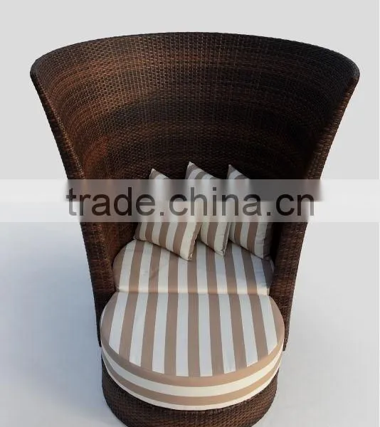 Comfortable Used Patio Furniture Garden Line High Back Chair photo-3