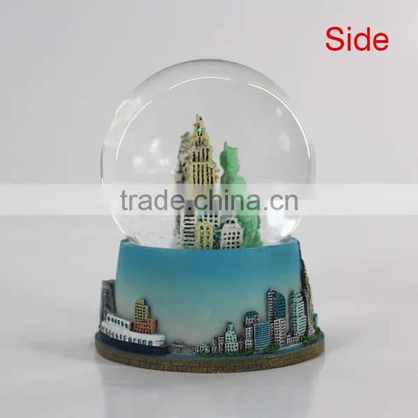 Resin New York Statue of Liberty Snow Globe photo-5