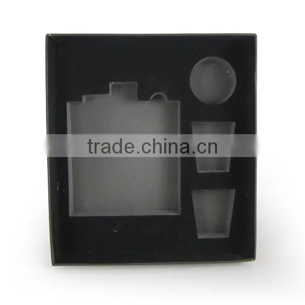 Stainless Steel Flagon Custom Packaging Box, Hip Flask Set Package Box photo-2