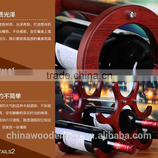 Custom Made Hanging Wine Glass Rack Fashion Supermarket Display Wine Rack With Low Price photo-2
