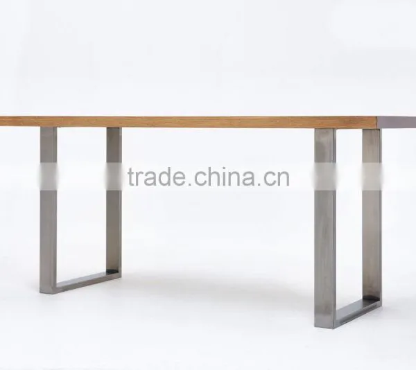 Hot Item Square Shape 28 Inch Iron Wood Furniture Table Feet photo-2