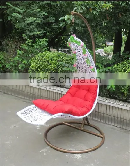Hot Sale Indoor Outdoor Rattan Hanging Garden Swing Chair photo-2