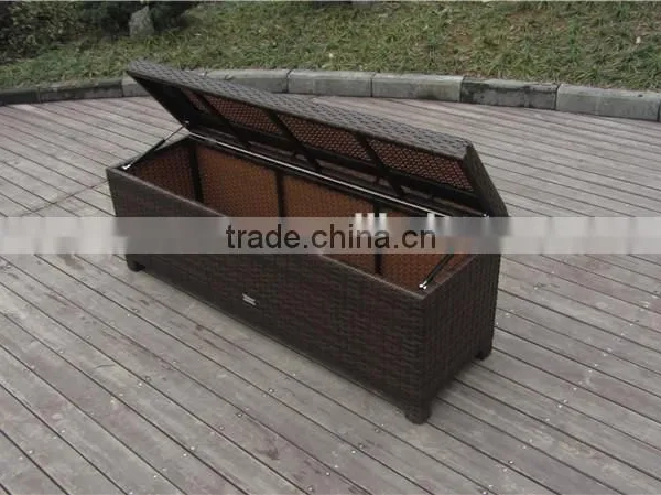Woven Aluminum Outdoor Furniture Rattan Storage Boxs photo-3