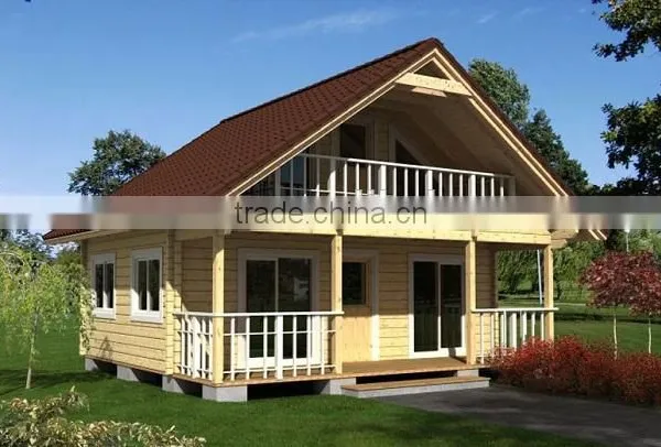 Double Storey Container Wood House /Cheap Wood House