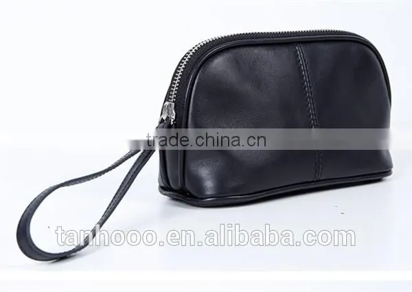 Fashion Black Cosmetic Bag,Travel Cosmetic Bag Large Size 18*10.5 cm photo-3