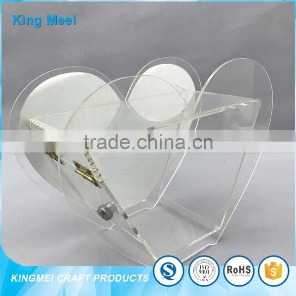 High Quality Custom Mini Favor Acrylic Coin Box photo-2
