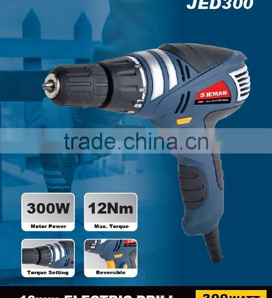 JED300 300W 10MM PLAIN DRILL, ELECTRIC DRILL, ELECTRIC HAND DRILL photo-2