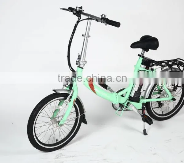 250W Cheap Small Folding Electric Bike With EN15194 photo-4