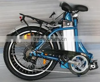 20 Inch Fashionable CE Foldable Electric Folding Bike for Women photo-6