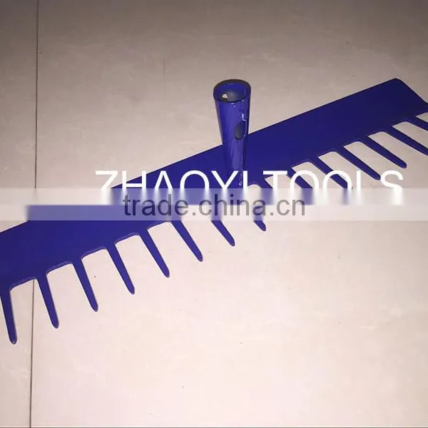 20010105 Many Specifications Punching Press Bent Steel Earth Rake Maltha Rake photo-2