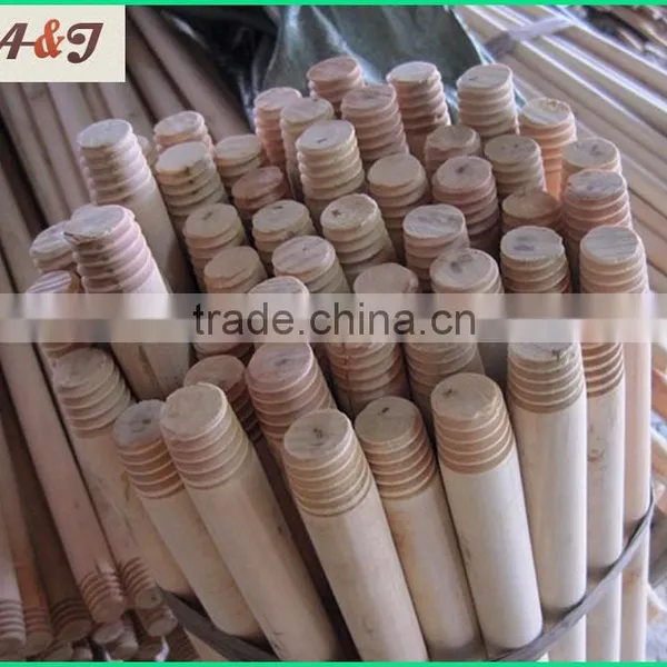 Natural Wooden Handle for Broom, Wooden Broom Stick, Brush Handle photo-2