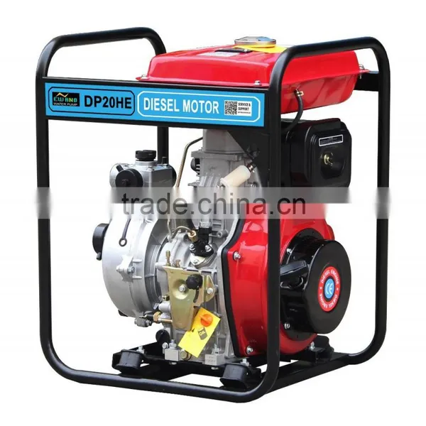 Cont. Head 55m Max Suction Head 8m 186F Engine Diesel 2inch High Pressurefire Water Pump photo-3