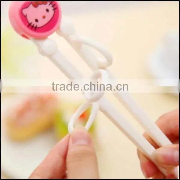 2015 Hot Sell Cartoon Food Grade Plastic Chopsticks for Kids Supplier in China,foode Grade Plastic Chopsticks Supplier photo-3