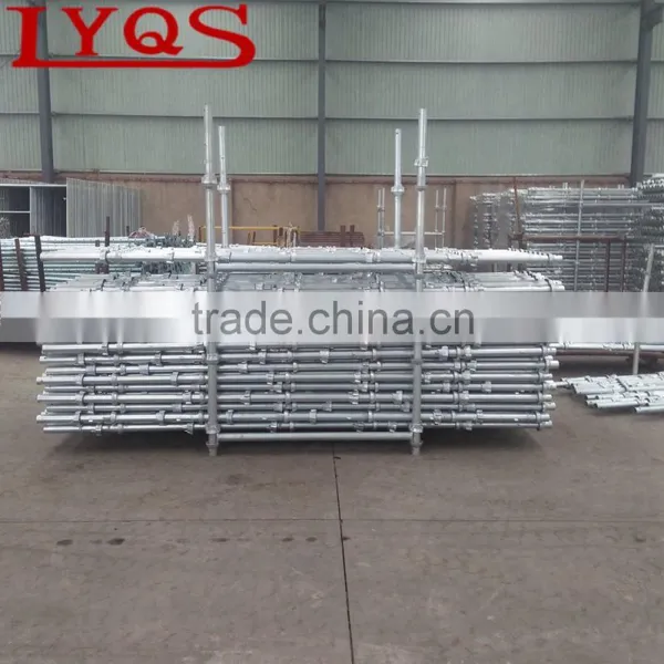 Civil Construction Cuplock Scaffolding System Standard With Board Bracket Cuplock Ledger for Building Materials photo-2