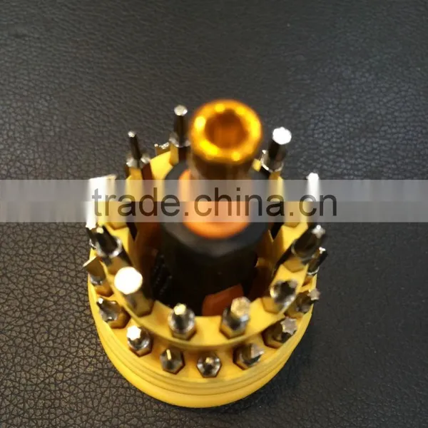 Berrylion Polished High Quality 31ps Screwdriver Bit Stainless Steel Screwdriver Bit photo-4