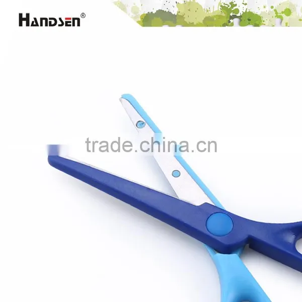 5-1/2" ABS Handle With Cover Safety Paper Scissors photo-3