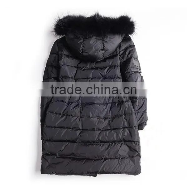 Faux Fox Fur Hooded Coat Woman photo-4