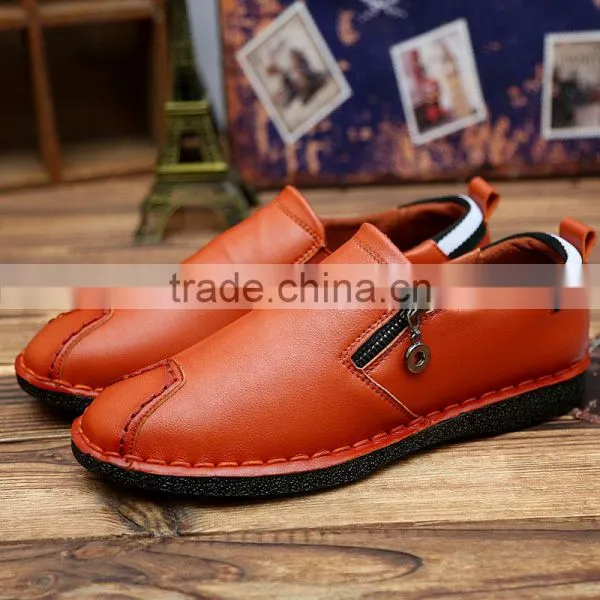 Dark Blue Genuine Leather Men Business Casual Shoes Fashion Best Quality, Lace up Relaxation Leather Shoes Men Fashion Style photo-2