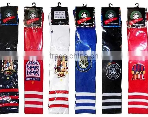 Striped Football Socks Soccer Socks photo-3
