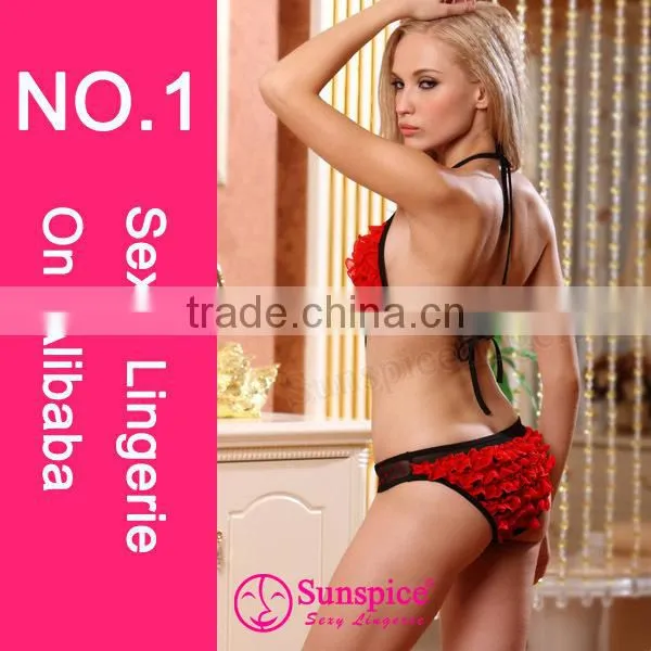 2015 High Quality Hot Sales Sexy Leather Lingerie Sexi Open Bikini Teddy Sexy Lingerie Fishnet Teddy photo-2