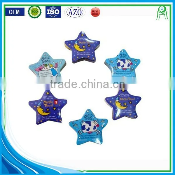 Custom Brand Gift Cotton Compressed Hand Towel photo-2