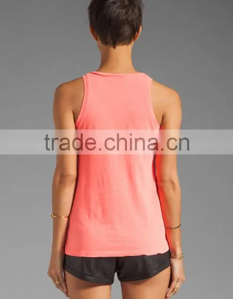Light Weight Jersey Ladies Spandex Tank Tops photo-2