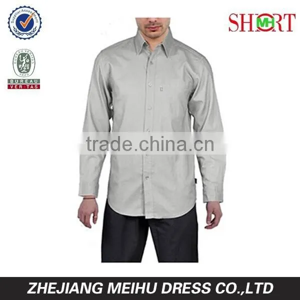 2016 Men's Hemp Long Sleeve Dress Shirt , Linen Shirts photo-2
