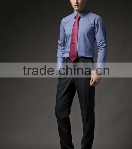 2015 New Fashion Men's Business Shirt 100% Cotton,Ex-factory Price photo-3