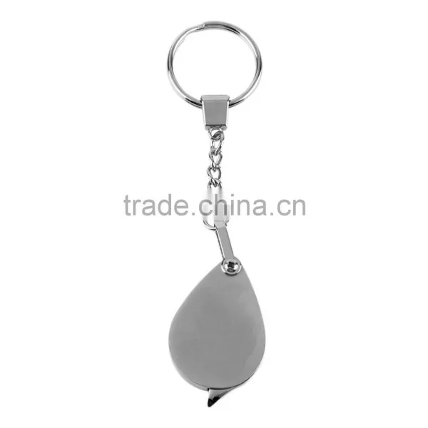 Free Hot Selling New Design Portable 8X Folding Key Ring Magnifier With Key Chain Daily Magnifying Tool EA photo-3