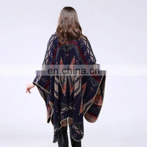 Europe And The United States Thickening Cashmere Scarf Shawl photo-5