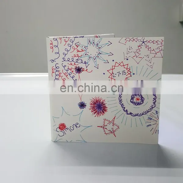 Hot Selling Colorful Led Light up Greeting Flash Card for Gift photo-3