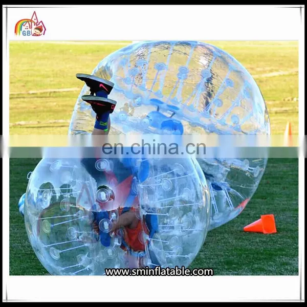Grass Football Sport Crazy Games Inflatable Loopy Soccer Bubble Belly Bouncing Ball Stress Ball For Kids and Adult photo-4