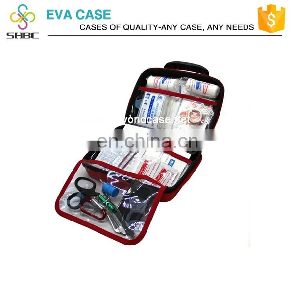High Quality Hard Plastic Customized Daily Used EVA First Aid Kit Bag