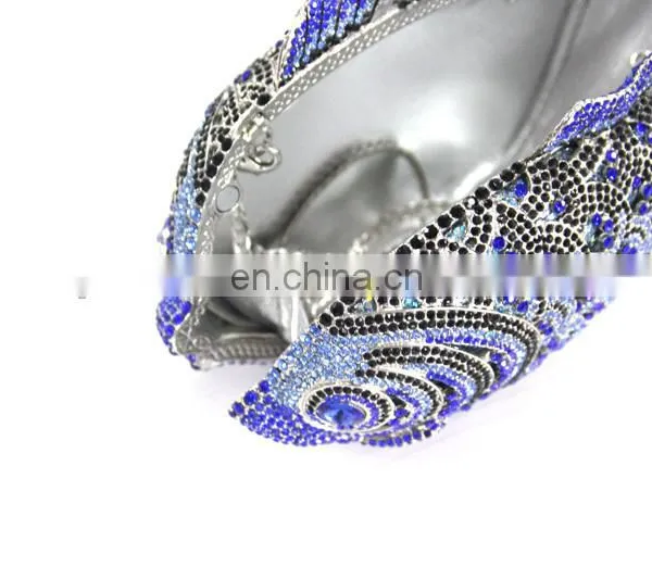 Factory Wholesale High Quality With Stones India Clutch Bag Full of Crystal Evening Bags photo-2