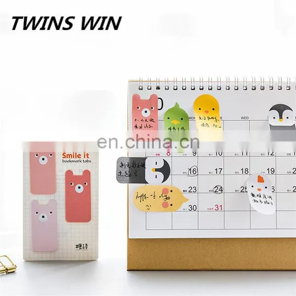 Logo Printed Custom Different Size and Animal Shape Colorful Sticky Note Pad Eco Friendly Writing Paper Book photo-3