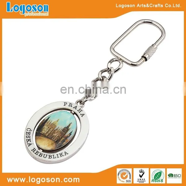 Newest Style Exquisite Doll Spinning Metal Key Chain photo-6