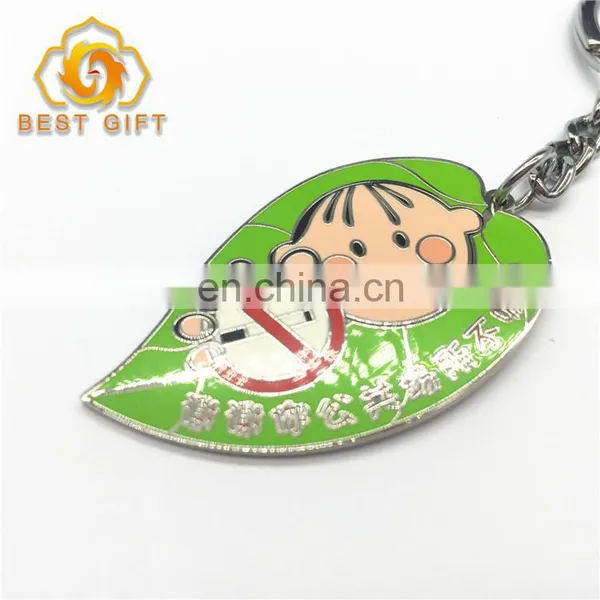 Soft Enamel Car Shape Zinc Alloy Keychains With Ring photo-6