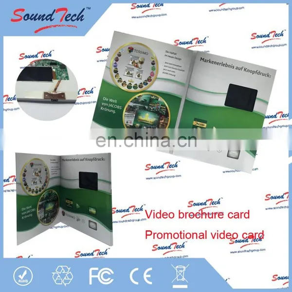 Brand Manufacturer Paper Craft Video Greeting Card Module photo-3