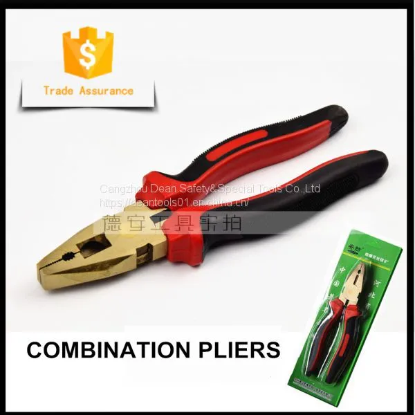 Non Sparking Beryllium Copper Lineman's Side Cutting Wire Cutter Pliers