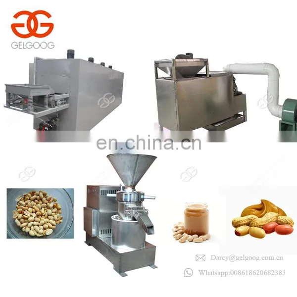 Full Automatic Commercial Sesame Peanut Grinding Separating Chopper Equipment Cashew Nut Roasting Machine photo-2