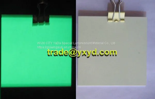 High Quality Photoluminescent Plate Board Sheet for Safety Signs