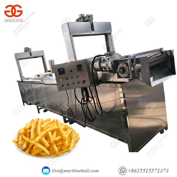 Frying Machine For Chips Continuous Frying Machine Potato Factory Supply Stainless Steel photo-2