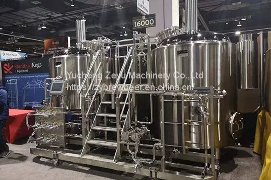 Gas Fired Brewhouse