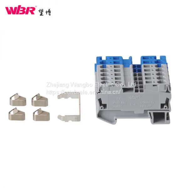 Spring Terminal Screw Terminal Block ST6 Pure Copper Connector photo-5