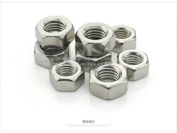 DIN931 DIN933 DIN934 Bolt Nuts in Carbon Steel and SS SDMP Make Standard Fastener photo-4