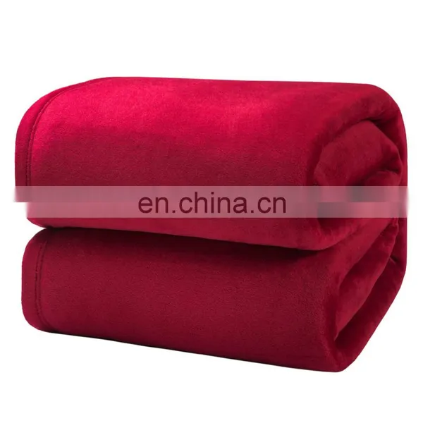 Fluffy Super Cozy 100% Polyester King Queen Size Flannel Fleece Blanket photo-7