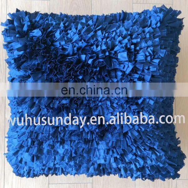 Modern Polyester Ribbon Cushion Cover,Good Quality Sofa Cushion ,Fashion Seat or Chair Cushion photo-2