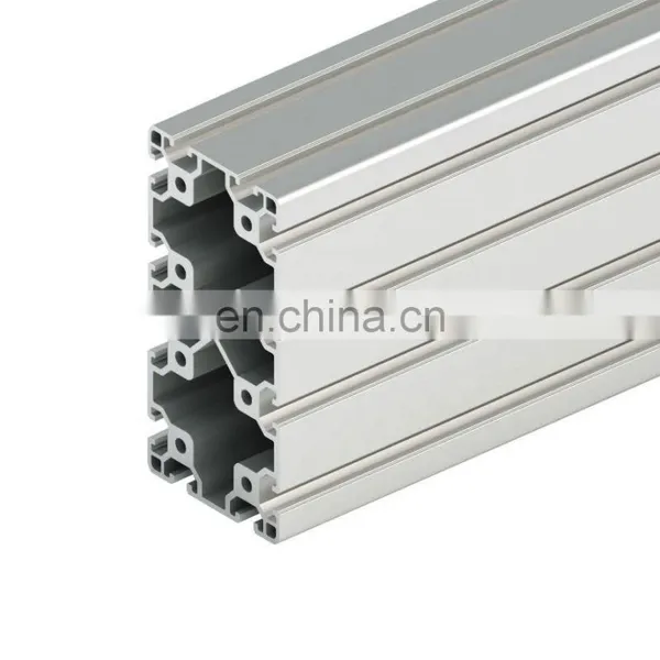 SHENGXIN Aluminium Silver Anodized Aluminum Profile for Stage Slotted Aluminium Profiles photo-2