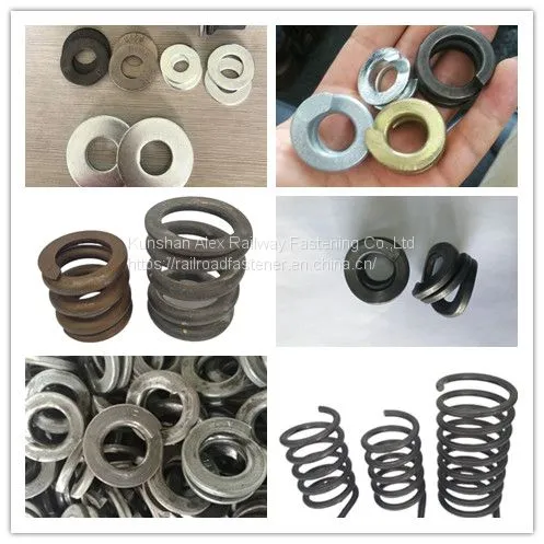 Railway Accessories Plain Washer Uls6/Uls7 for Spikes Fastened Rails photo-3