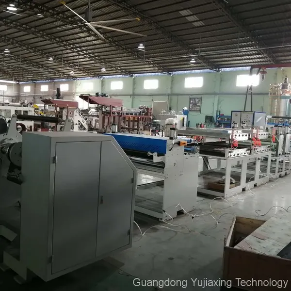 JNWS85-1000-PLA Single Screw Plastic PLA Sheet Extruding Machine Extruder Production Line photo-2